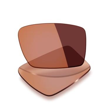 Imagem de Mryok Lentes de reposição UV400 para óculos de sol Costa Del Mar Rinconcito, HD Polarized, proteção UV, resistente a impactos e ajuste perfeito - Laranja fotocrômica