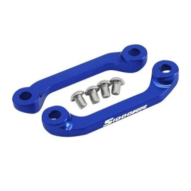 Imagem de Anti-derrapante Para s1000r s1000rr m1000rr 2019 2020 2021 2022 2023 cnc pedal traseiro apoio para os pés remover capa decorativa(Blue S1000RR)