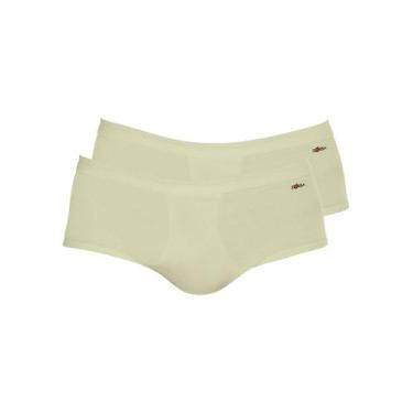 Imagem de Kit com 2 Cuecas Slip Zorba com Abertura 185, Bege, GG