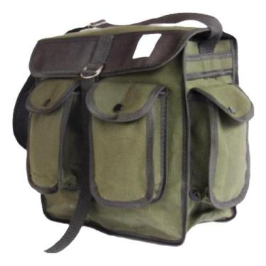 Imagem de Embornal de lona Bornal Eletricista Bolsa de pesca Ferramentas em lona
