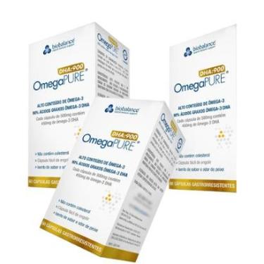 Imagem de Omegapure DHA 900 Biobalance O Melhor Ômega 3 Para Nutrição Cerebral-Unissex