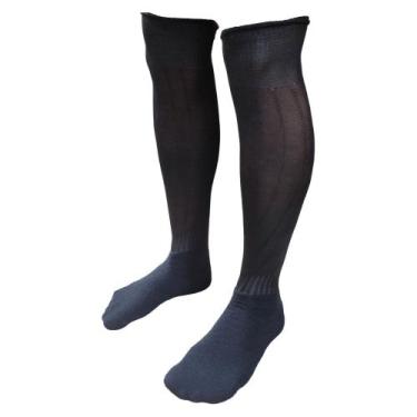 Imagem de Meião De Futebol Delfia Adulto Kit 40 Pares, Preto, Único, Homem