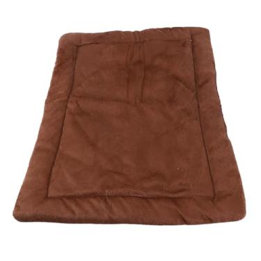 Imagem de CUOFYUNL Macio Lavável Filhote de Cachorro Gato Cama Almofada Tapete Almofada Reversível de Lã Tapete para Caixa de Canil para Animais de Estimação