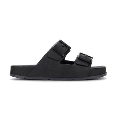 Imagem de Chinelo Slide Cartago Masculino Milão Plus 12501, Preto, Preto, 41