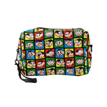 Imagem de Necessaire Rostos Coloridos 15x6x20cm Turma Da Mônica