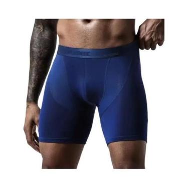 Imagem de Calças Boxer Masculinas Esportivas De Secagem Rápida Em Modal Para Cor
