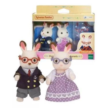 Imagem de Sylvanian Families Avós Coelhos Chocolate Epoch 519