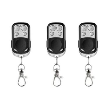 Imagem de Controle Remoto Universal De Metal 433MHz Com 4 Botões Para Abertura D