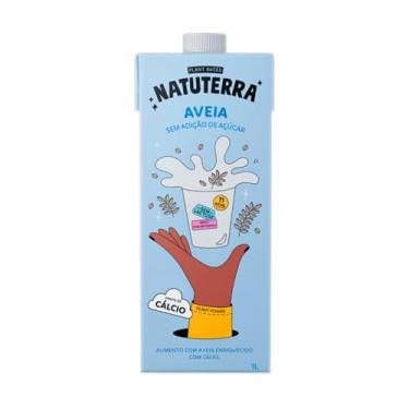 Imagem de Leite de Aveia Natuterra 1L | Bebida Vegetal de Aveia Plant Based Sem Adição de Açúcar | Bebida sem lactose, colesterol e soja, fonte de cálcio | Perfeito para café, smoothies e criações culinárias