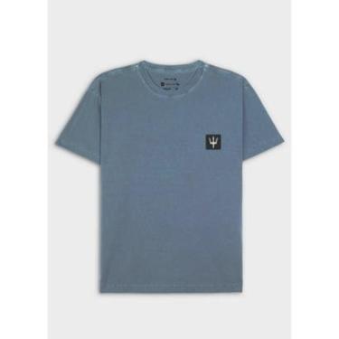 Imagem de T-shirt stone tridente mini OSKLEN-Masculino