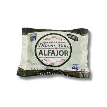 Imagem de Display 16un Alfajor Choco Branco Recheado com Doce de Leite - Divino 