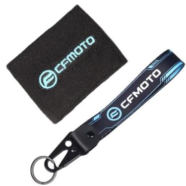 Imagem de Chaveiro para reservatório de fluido de freio para motocicleta compatível com CFMOTO (azul)