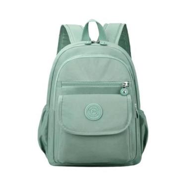 Imagem de Mochila feminina leve e elegante de grande capacidade preta com alças 