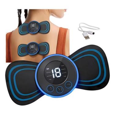 Imagem de Massageador Portátil Recarregável Dor Pescoço Coluna Pernas - THE SILV