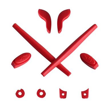 Imagem de Mryok Kit de substituição de ponteiras para óculos de sol Oakley Juliet – Opções, Vermelho, One Size