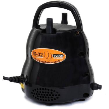 Imagem de Inflador De Balão 2 Bicos Preto Compressor De Ar Voltagem 220V