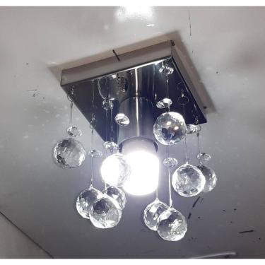 Imagem de Lustre Para Sala Quarto De Cristal Legítimo K9 Com 17 Cm De Alt