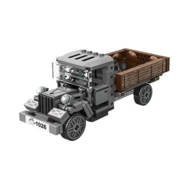 Imagem de Blocos De Montagem De Modelo De Tanque Militar Da Segunda Guerra Mundi