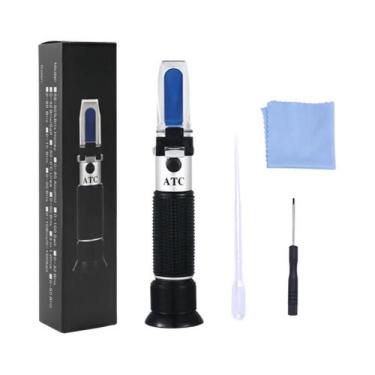 Imagem de Refratômetro De Cerveja E Vinho Com Escala Dupla Brix 1.000-1.120 0-32