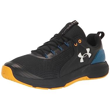 Imagem de Under Armour Tênis masculino Charged Commit Tr 3 Cross Trainer, (007) Preto/Azul universitário/branco, 11