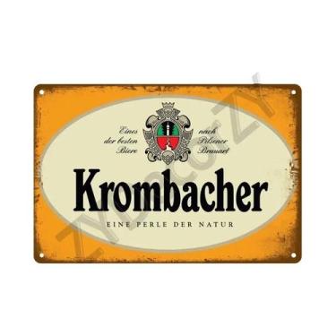 Imagem de Placa De Metal Retrô De Cerveja Para Parede, Arte Decorativa Para Club