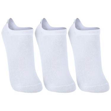 Imagem de Meia Sapatilha Kit 3 Pares Unissex Casual Dia a Dia Anatômico Lupo 03170-089