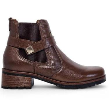 Imagem de BOTA PEGADA EM COURO REF:281412 FEMININO-Feminino