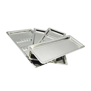 Imagem de Bandeja Autoclavável em Inox p/ Esterilização de Instrumentos - Lysand