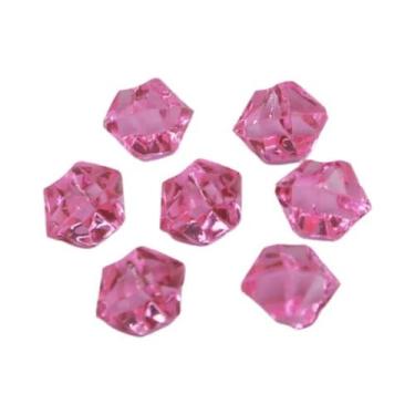 Imagem de Pedras De Plástico Falsas Multicoloridas Em Formato De Gelo Triturado,