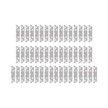 Imagem de Lâminas De Barbear Masculinas De Aço Inoxidável 30 50 100 UNIDADES Fer