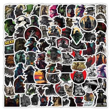 Imagem de Adesivos de vinil impermeável Doctors Plagues Birds 100 unidades/lote 