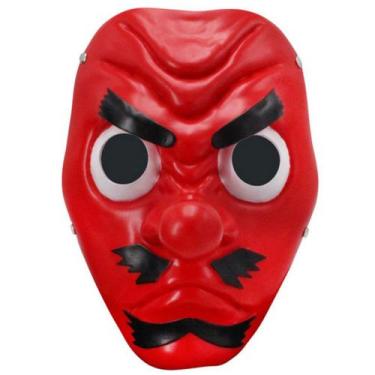 Imagem de Máscara de látex Urokodaki Sakonji para fantasia de carnaval de Hallow
