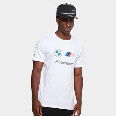 Imagem de Camiseta Puma Bmw Mms Ess Logo  Masculino-Masculino