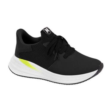 Imagem de Tênis Casual Leve com Amortecimento Move Menino Molekinho Preto / Bran