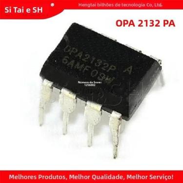 Imagem de Chip IC Amplificador De Áudio De Canal Duplo 5PCS OPA2132PA OPA2134PA 