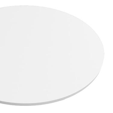 Imagem de Tampo de Mesa 15mm Redondo Rimo - Móveis Rimo, Branco