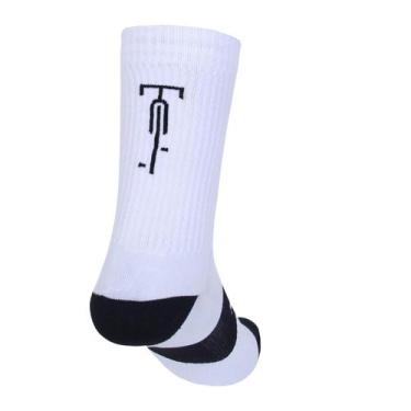 Imagem de Meia de Ciclismo Mtb Speed Corrida  - Beck Bike, 33 ao 37, Branco