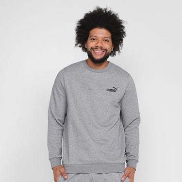 Imagem de Moletom Puma Ess Small Logo Crew Fl Masculino-Masculino