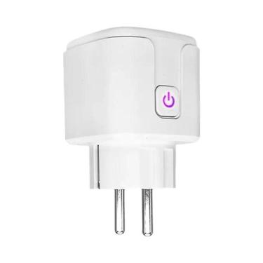Imagem de Plugue Inteligente Zigbee eWelink 16A 20A Com Controle Remoto via APP,