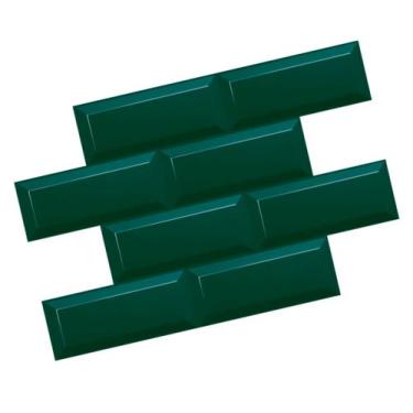 Imagem de Kit 10 Placas 3d Pvc Azulejo De Metrô CORES Brilho -1 M2 - WALLMAKE3D,