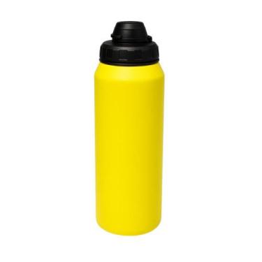 Imagem de Garrafa Termica Com Trava 990ml Bmp1608 - Bmax, Amarelo