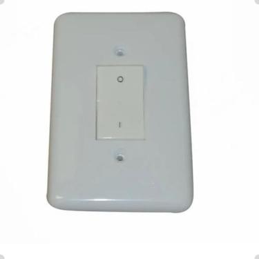 Imagem de Interruptor Conjunto c/ Placa 4x2 Bipolar 25a 250v Bco Ilumi