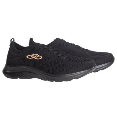 Imagem de Tênis Feminino Olympikus Ultraleve Preto, Preto, 40