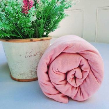 Imagem de Lençol Avulso Malha Algodão King Size Rosa 1 Peça - OUTRAS MARCAS