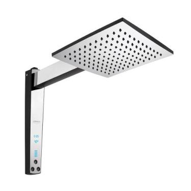 Imagem de Chuveiro Lorenzetti Acqua Century Digital Pto/Cr 127V/5500W, 110V