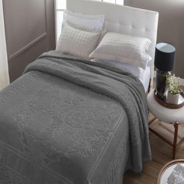 Imagem de Cobertor King Jolitex Lili Katz 2,30m x 2,50m Cinza - IND E COM JOLITE
