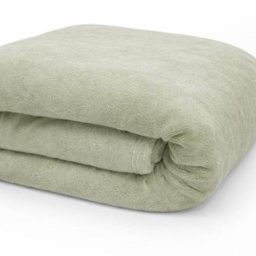 Imagem de Cobertor Leve Queen / Casal Camesa 220 x 240 cm Macio Antialérgico Beg