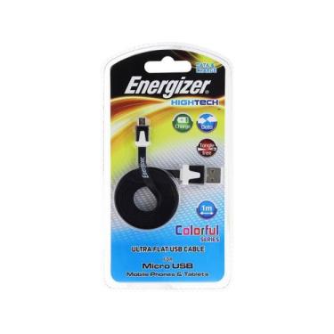 Imagem de Cabo micro USB Energizer super resistente USB 1 metro Android, fone de