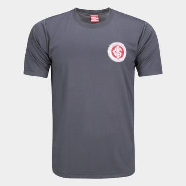 Imagem de Camiseta Internacional Dry Masculina - Oldoni Sports, Cinza, M