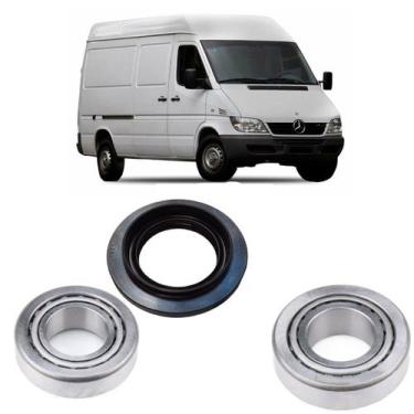 Imagem de Rolamentos Pinhão Diferencial Mercedes Benz Sprinter 310D kit - AD Par